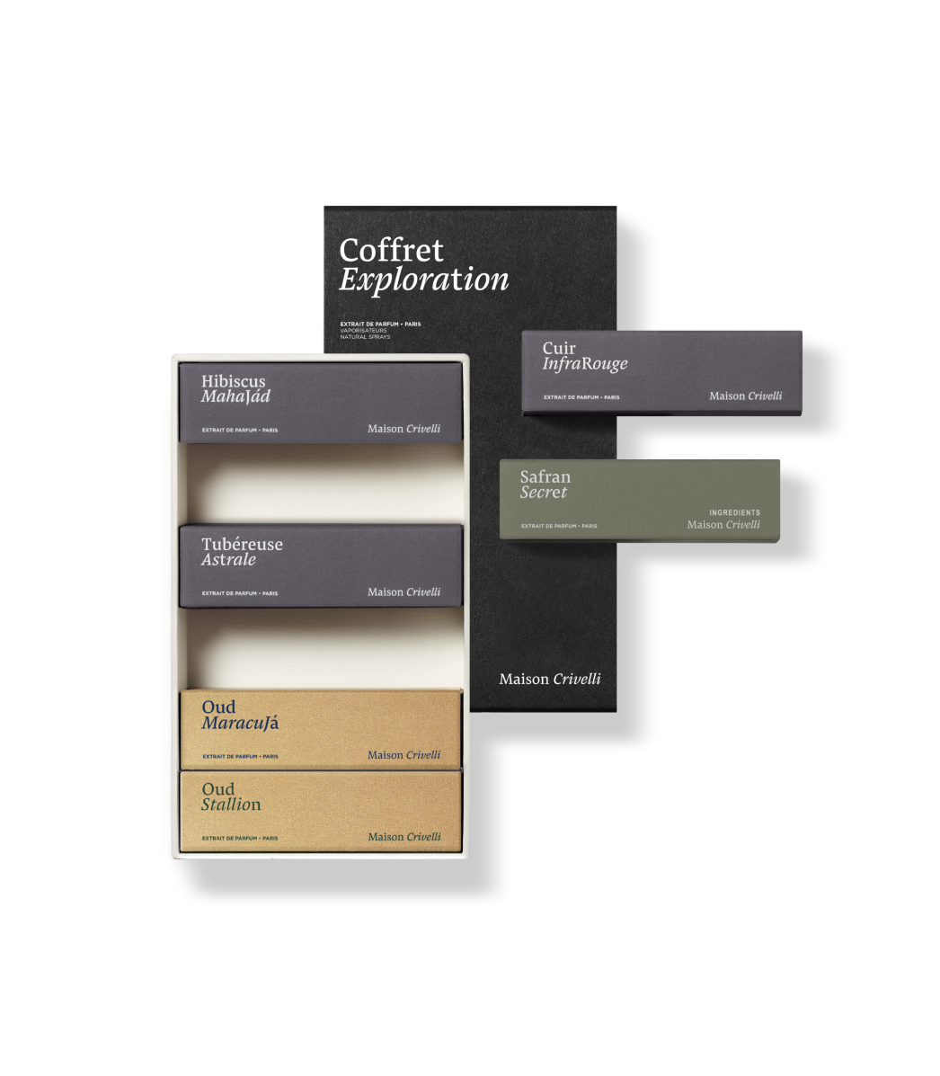 Adventure set extraits de parfum - Coffret| Maison Crivelli